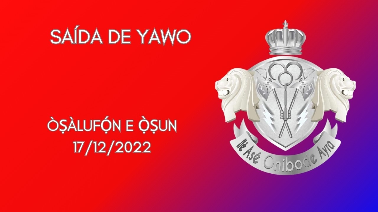 Saída de Yawo 17122022 em Ilê Asé Onibode Ayra