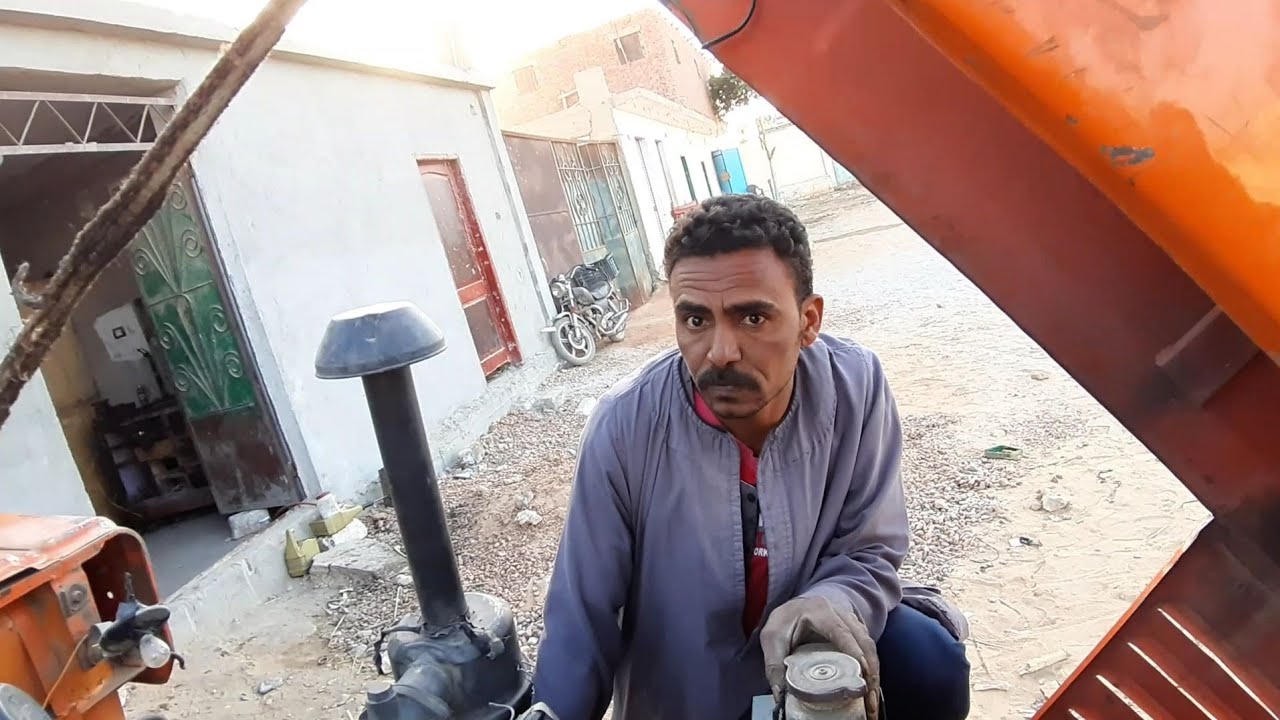 تشغيل شحن جرار زراعى
