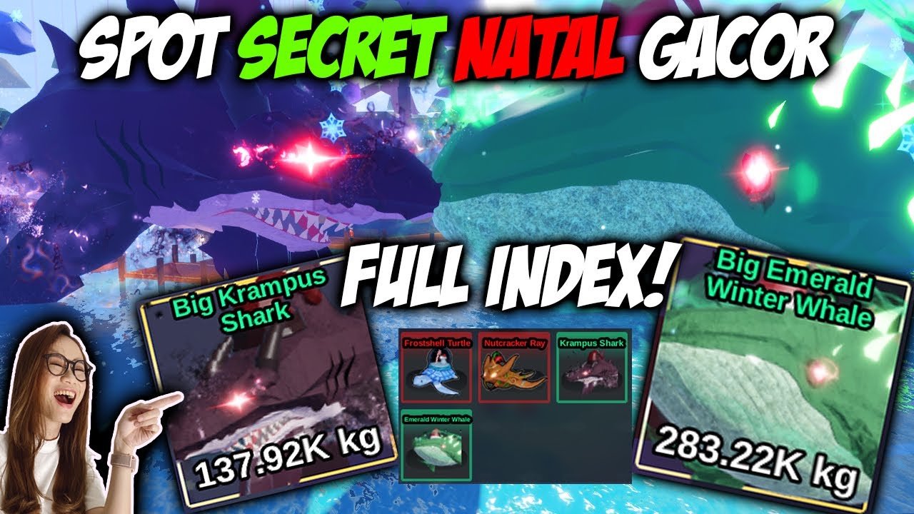 TEORI SECRET NATAL, SPOT TERBAIK BUAT MANCING di CHRISTMAS ISLAND! GAMPANG BANGET - FISH IT ROBLOX