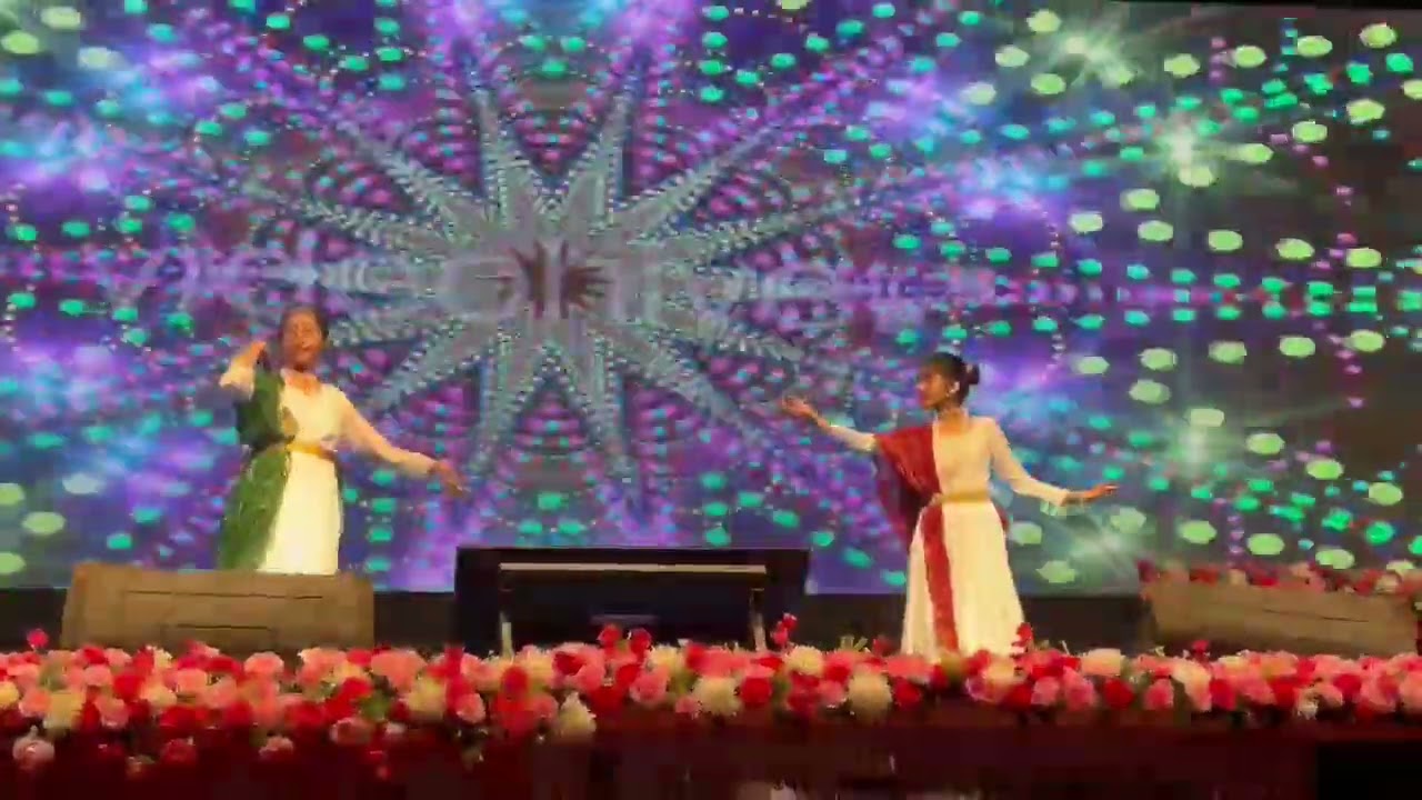 mere dholna sun fusion dance at Mahalaxmi saras govt event