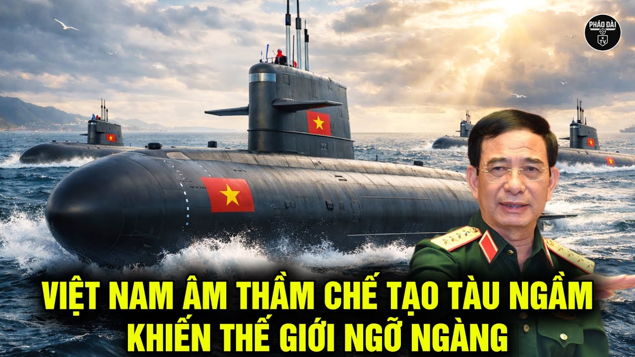 VIỆT NAM ÂM THẦM CHẾ TẠO TÀU NGẦM KHIẾN THẾ GIỚI NỂ PHỤC || PHÁO ĐÀI TV