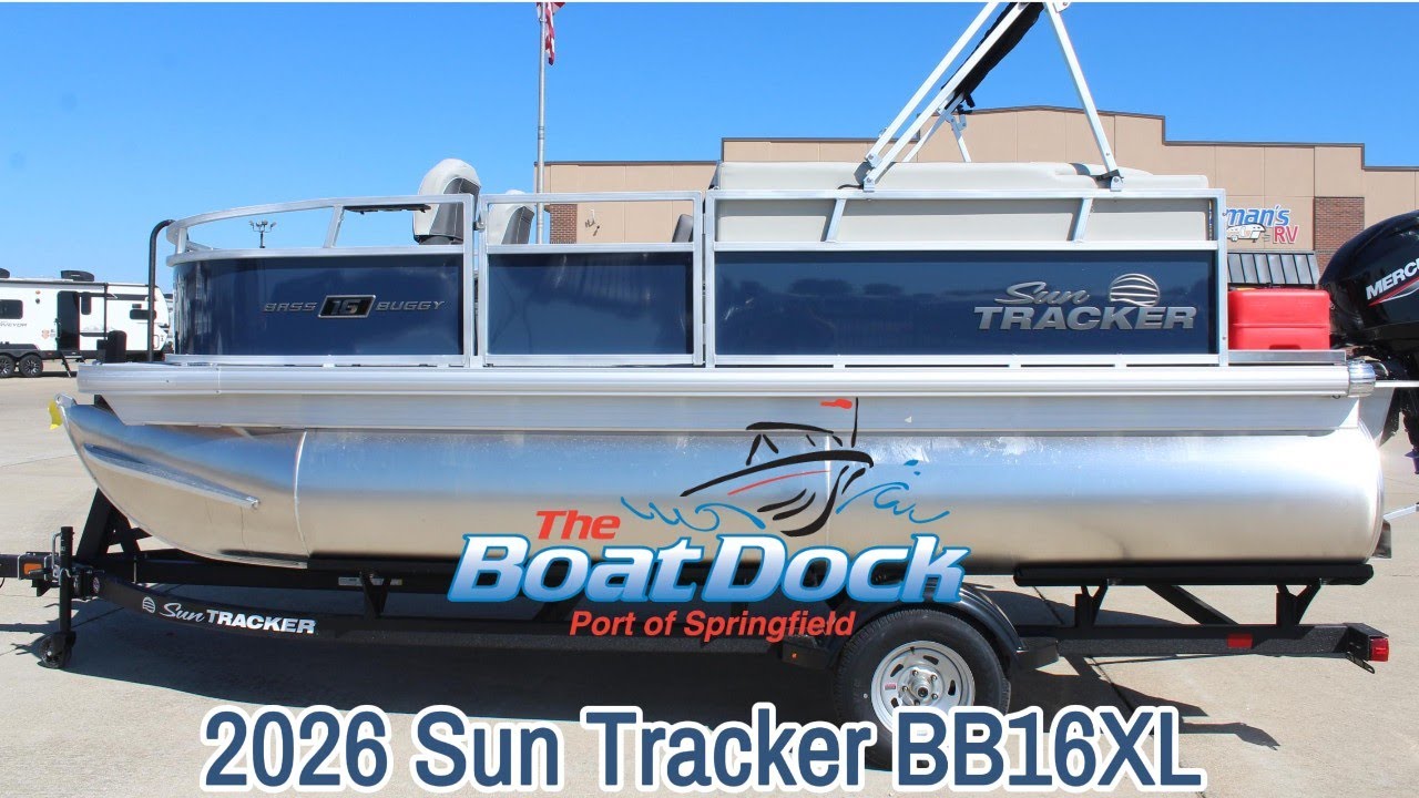 2026 Sun Tracker Bass Buggy 16 XL | Compact Pontoon with Big Value