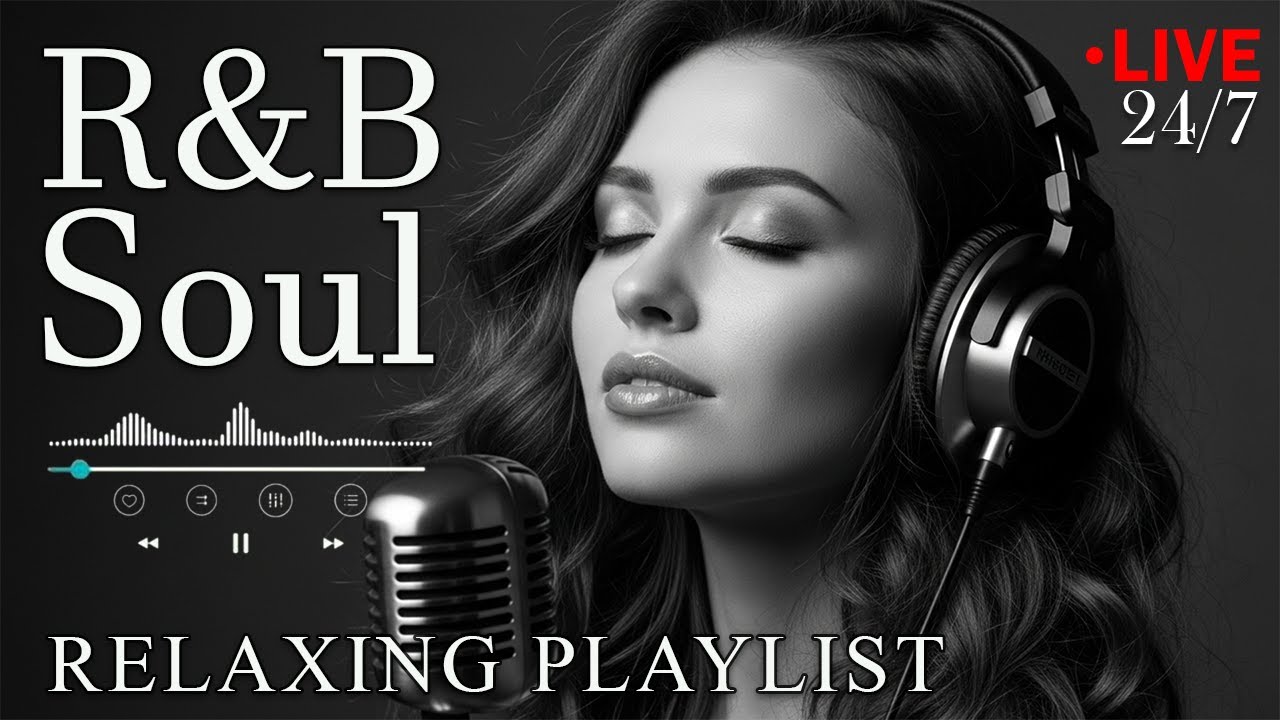 【R&B Soul】Smooth & Mellow Nights &ndash; Romantic R&B Soul Grooves for a Peaceful Mind and Heart🔴LIVE 24/7