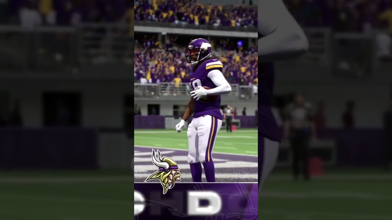 Justin Jefferson TD and Griddy in Madden 25 on SNF!
