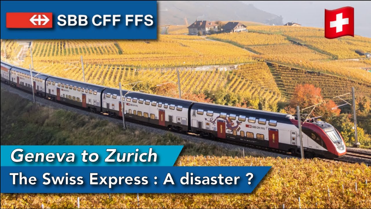 Twindexx Swiss Express - Флагманский поезд SBB стал катастрофой?