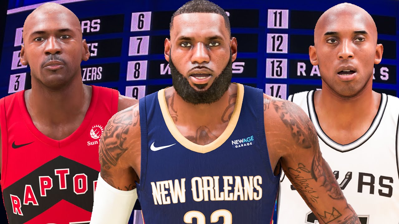 I Put LeBron, Jordan, & Kobe in the 2025 Draft