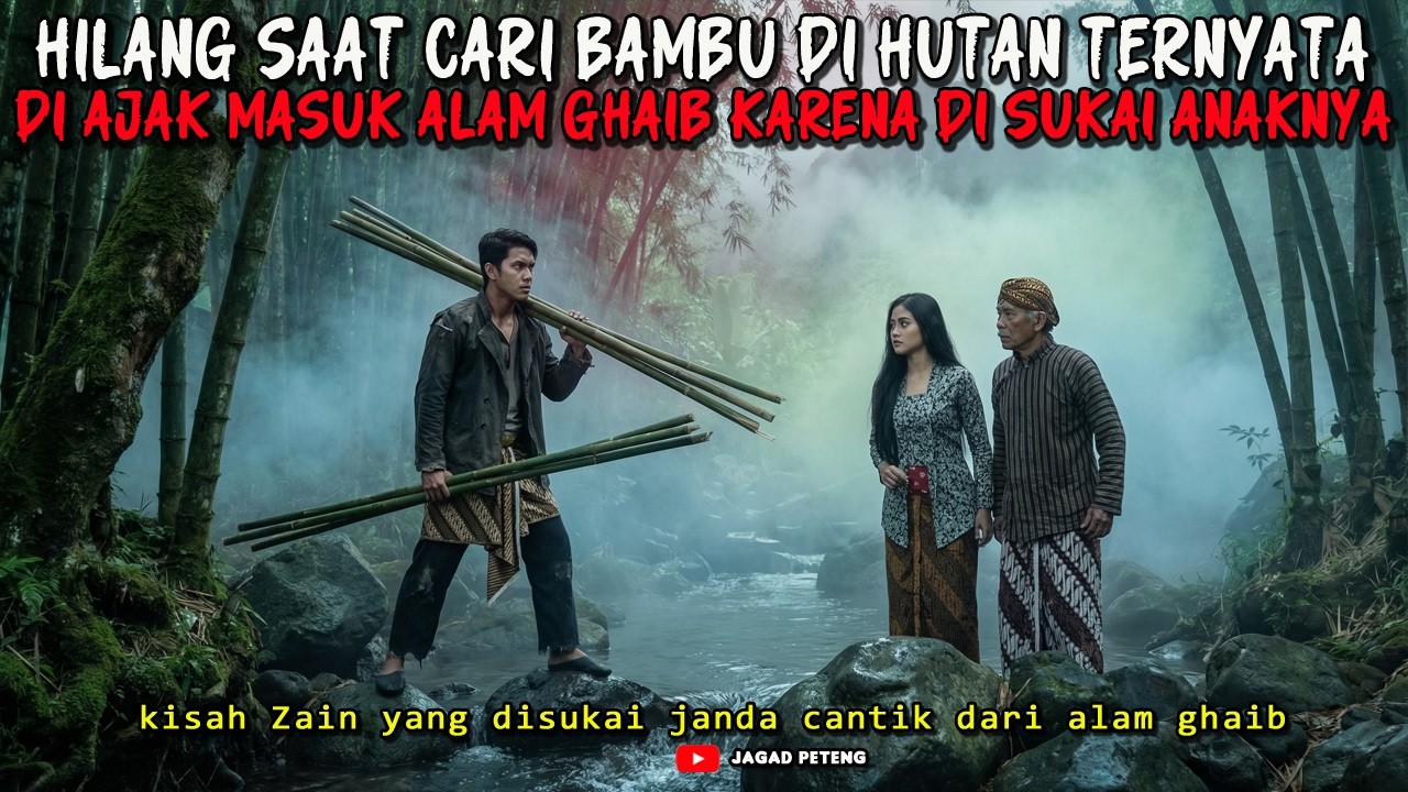 HILANG SAAT CARI BAMBU DI HUTAN,TERNYATA DI AJAK MASUK ALAM GHAIB KARENA DI SUKAI ANAKNYA