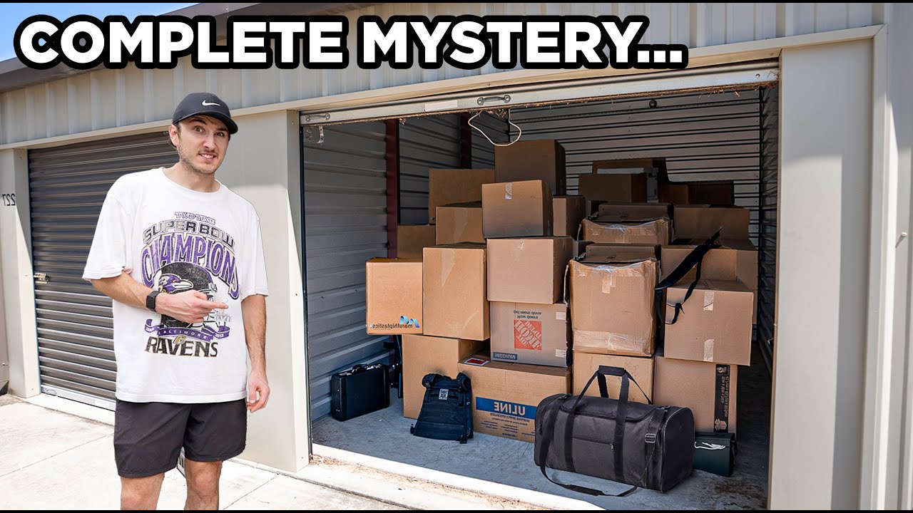 I Bought a Blind Abandoned Storage Unit for $430…
