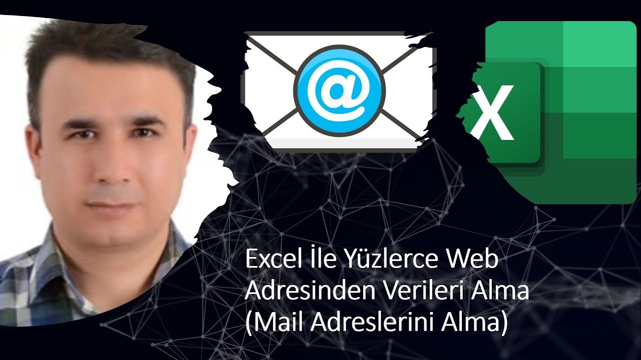 Excel İle Yüzlerce Web Adresinden Verileri Alma (Mail Adreslerini Alma) #excel