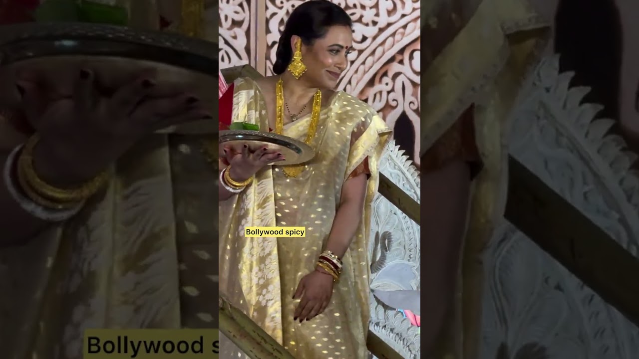 Durga Puja 2024 : Rani Mukhrji Kajol Rupali Ganguly At Sindoor Khela Ceremony