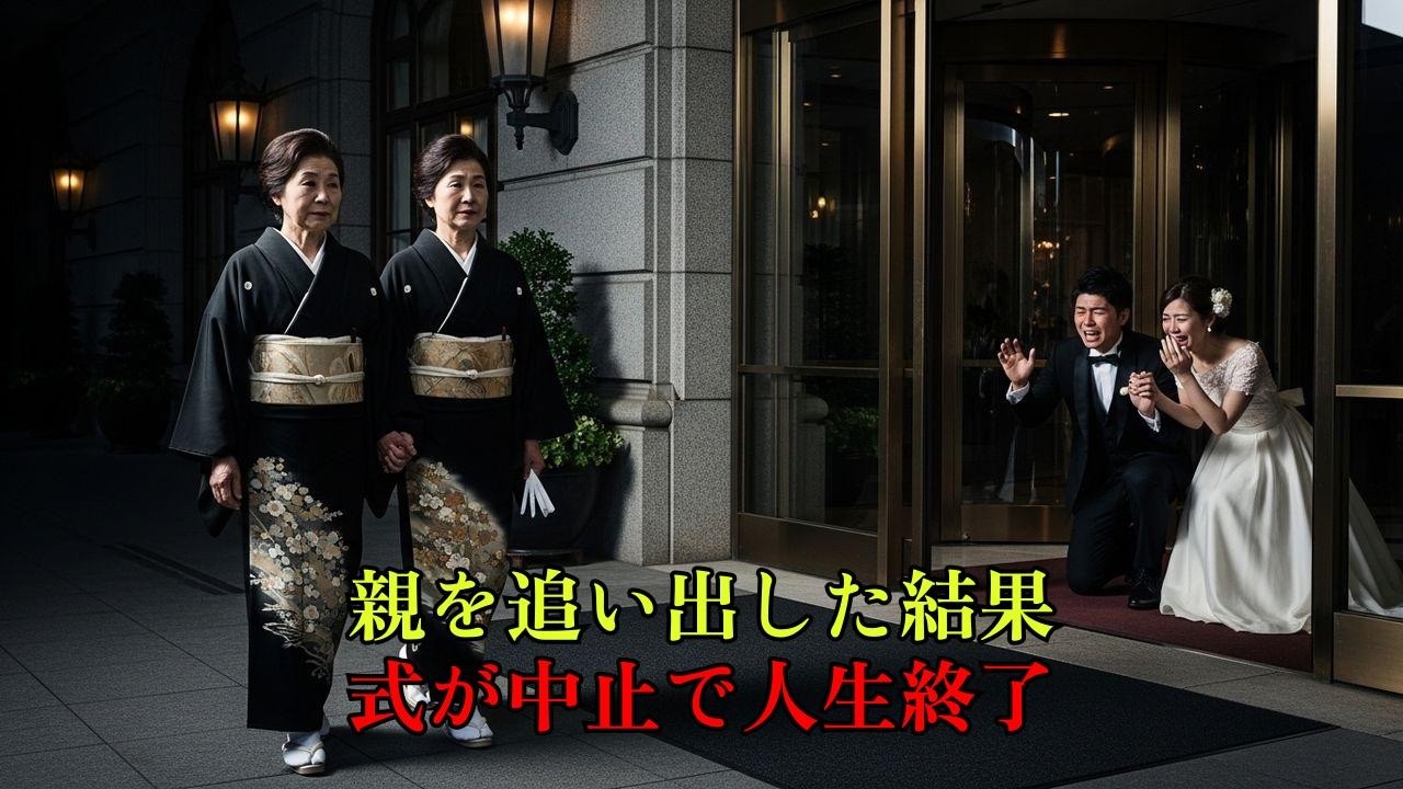 結婚式で親を追い出した息子の末路…正体を知り絶望に落ちる