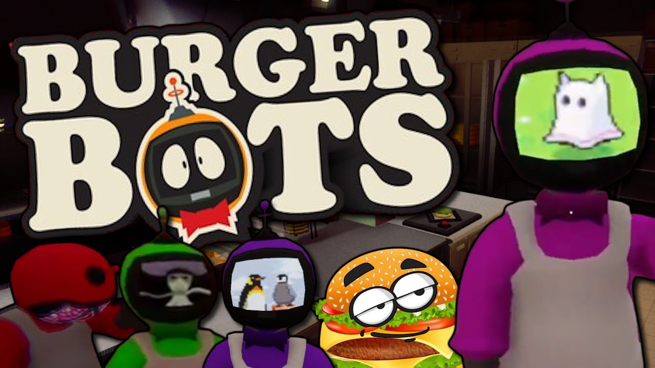 Fast Food in SPACE?! | Burger Bots Inc Gameplay with Friends