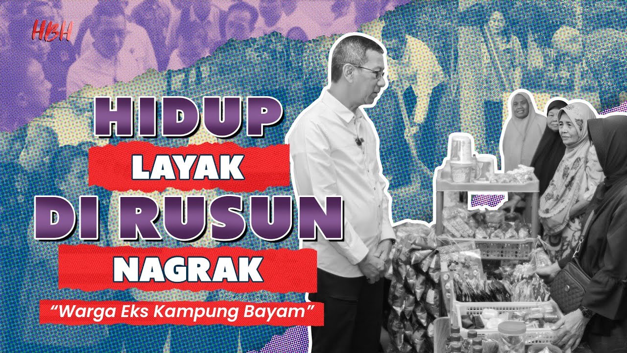 WARGA EKS KAMPUNG BAYAM MENATA HIDUP BARU YANG LEBIH BAIK DI RUSUN NAGRAK