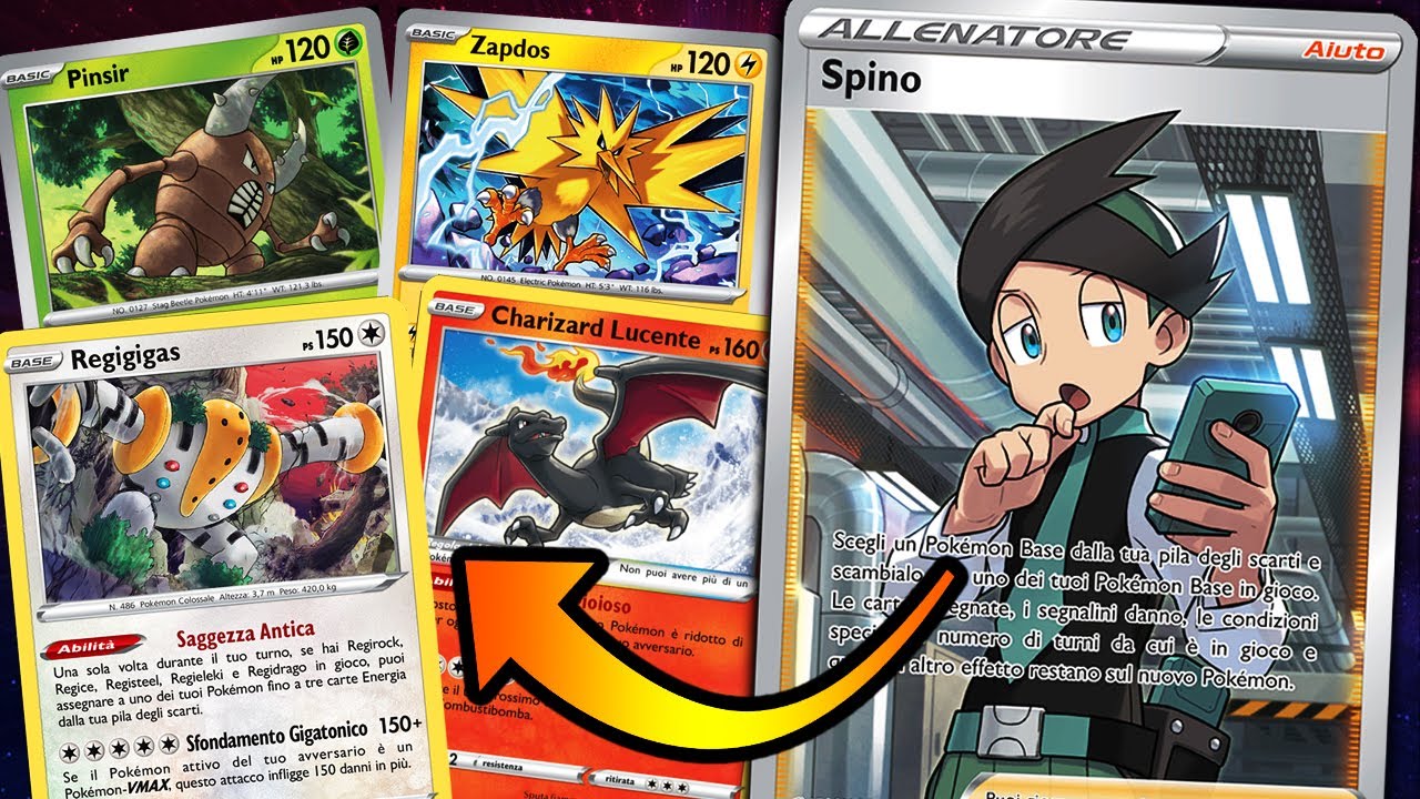 SPINO BOX, l'evoluzione del mazzo REGI BOX! Ancora più attaccanti  | Mazzo Pokemon TCG GCC Deck
