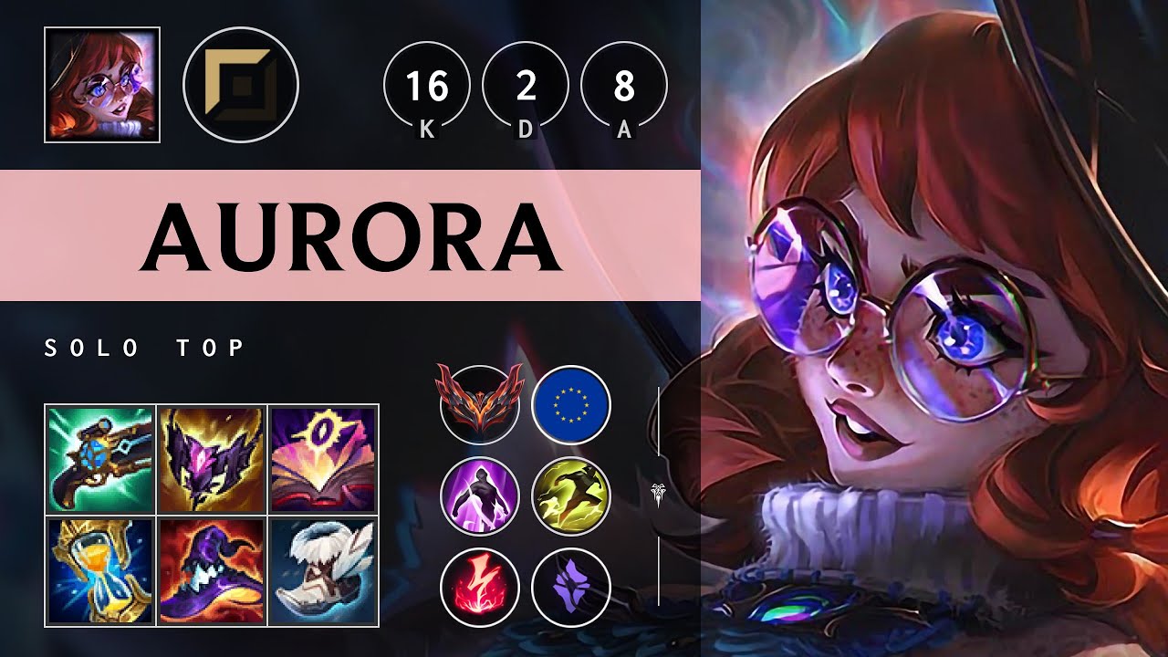 Aurora Top vs Irelia - EUW Grandmaster Patch 25.09