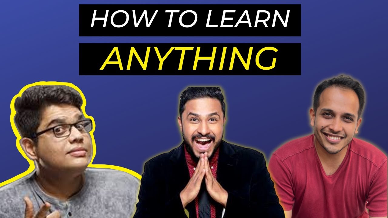 🔴 How to learn ANYTHING with @tanmaybhat and @abish