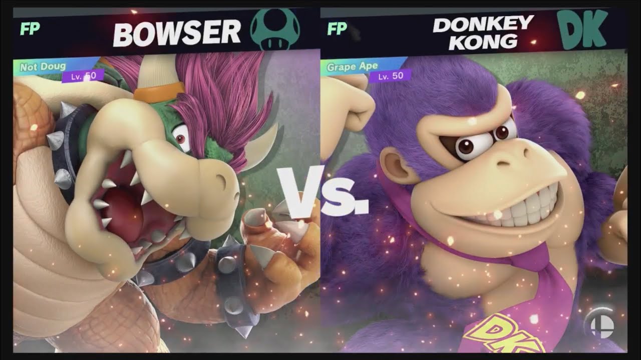 Super Smash Bros Ultimate Amiibo Fights – Request #15671 Not Doug vs Grape Ape