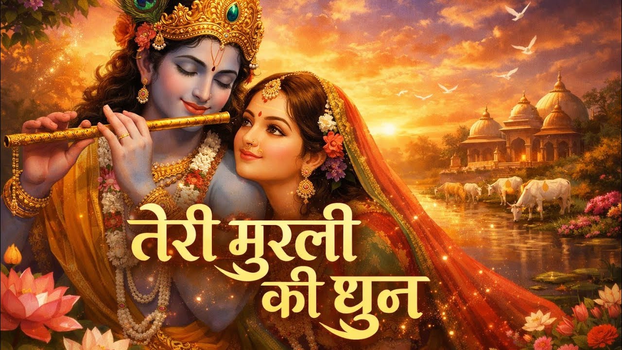 तेरी मुरली की धुन | राधा कृष्ण भजन | @lordnandlala #bhaktivibes #krishanbhajan #bhajan #lordnandlala