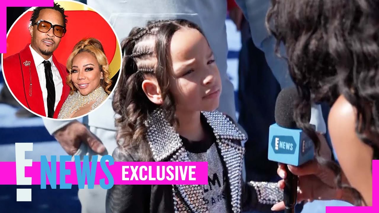 T.I. & Tiny’s Daughter Heiress ADORABLY Steals the Show During Interview | BET Awards 2024 | E! News