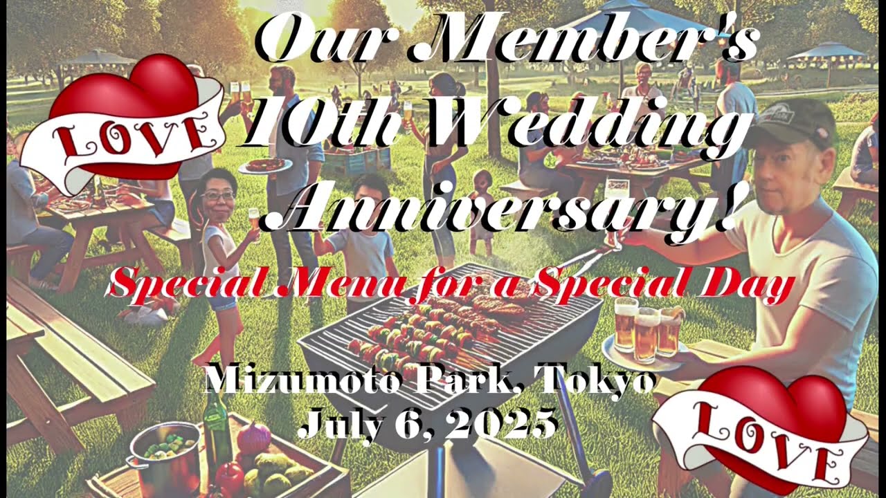Member's !0 Year Wedding Anniversary