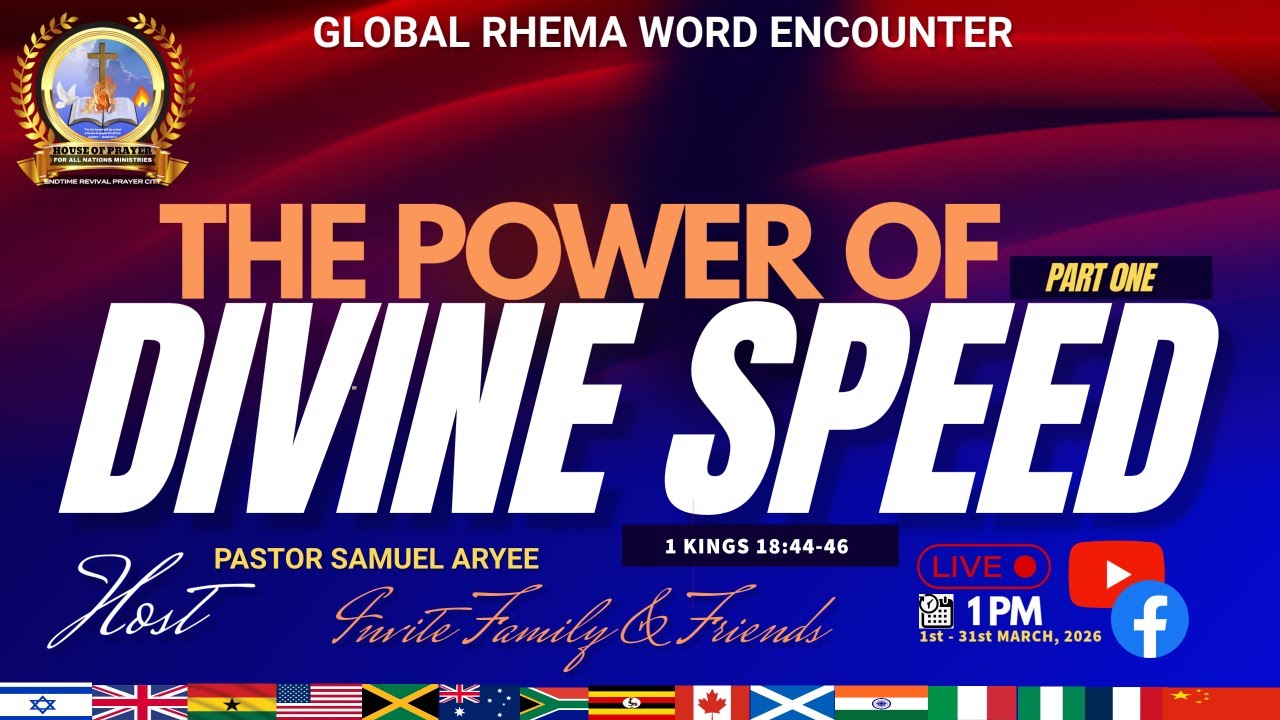 THE POWER OF DIVINE SPEED Pt. 1 | Pastor Samuel Aryee1
