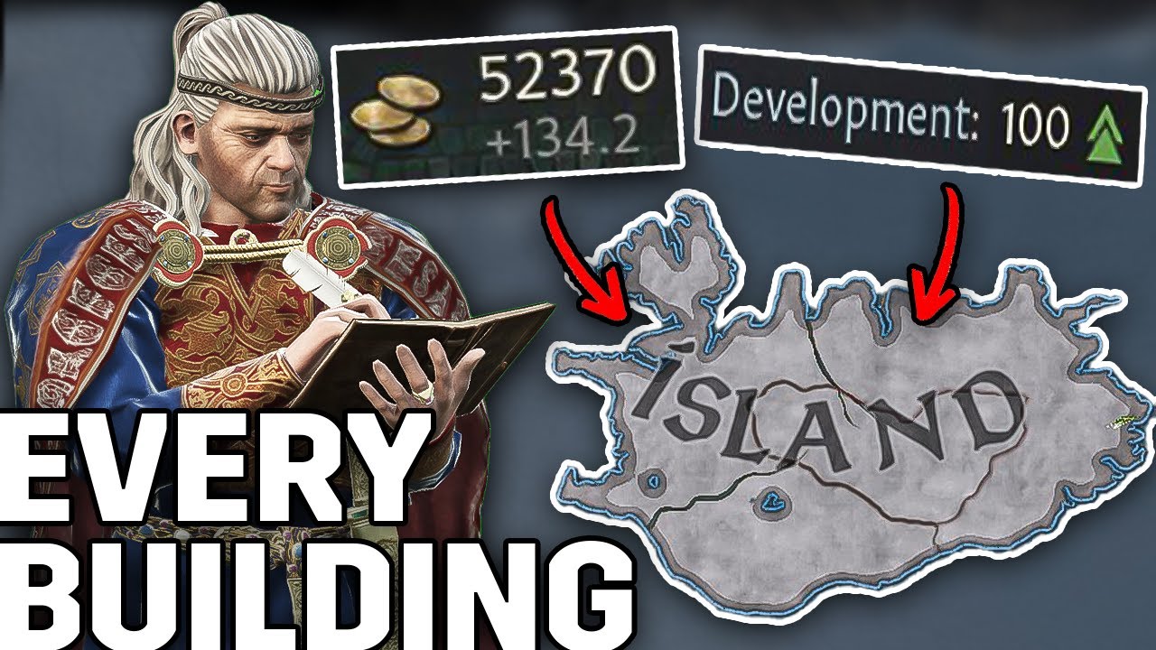 I played TALL and built EVERY SINGLE BUILDING to become OVERPOWERED in CK3!