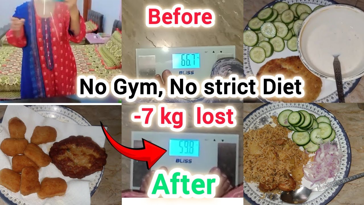My Simple Habits 🔥in Weight Loss Journey | How I Lost 7 KG Without Gym & Strict Diet