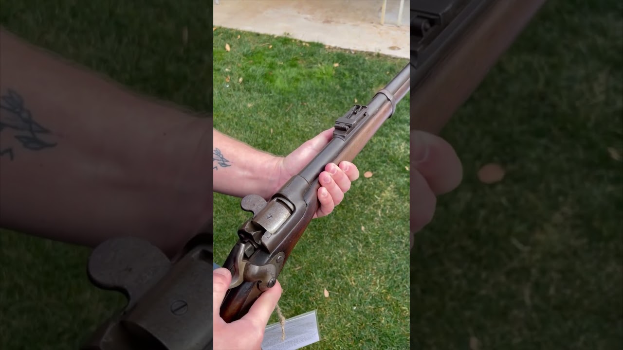 Black powder breech loader timeline DETAILS IN COMMENTS #asmr #antique #viral #gun #trap