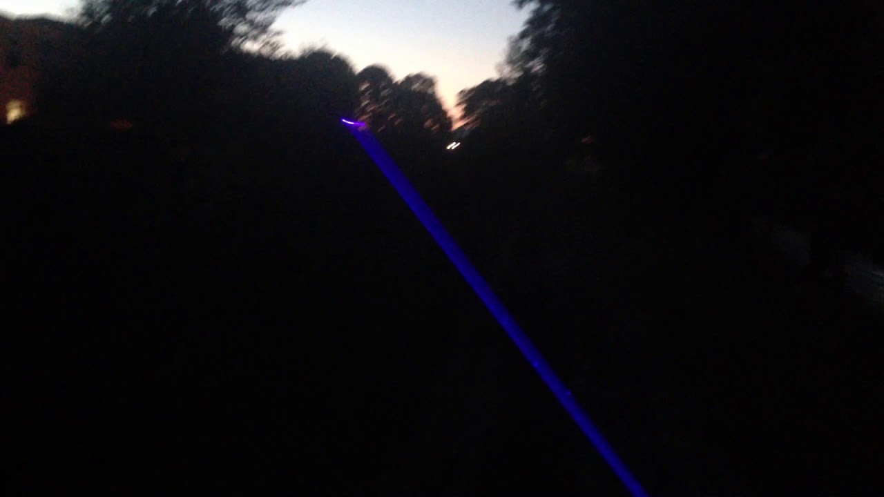 Thor M II Laser at night