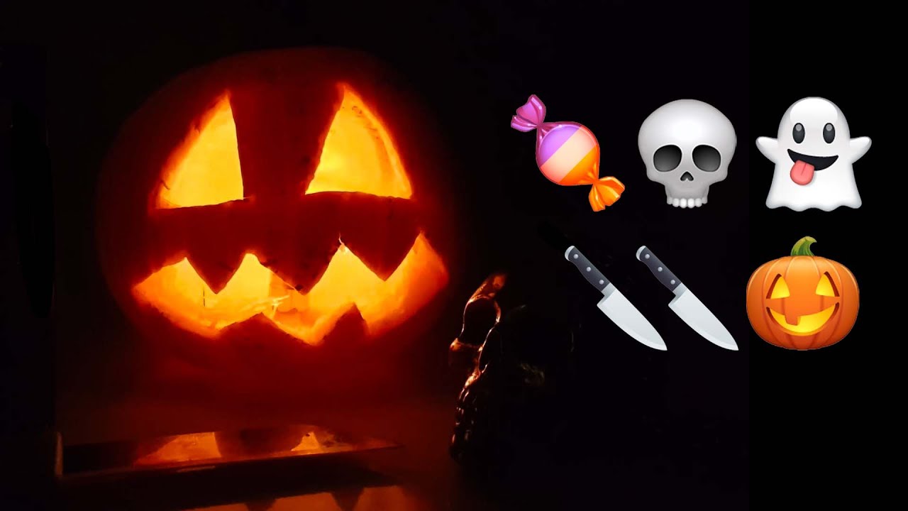 CADILAR BAYRAMI BAL KABAĞI NASIL OYULUR? [ PUMPKIN CARVING ASMR ] | İlkyaz ve Can