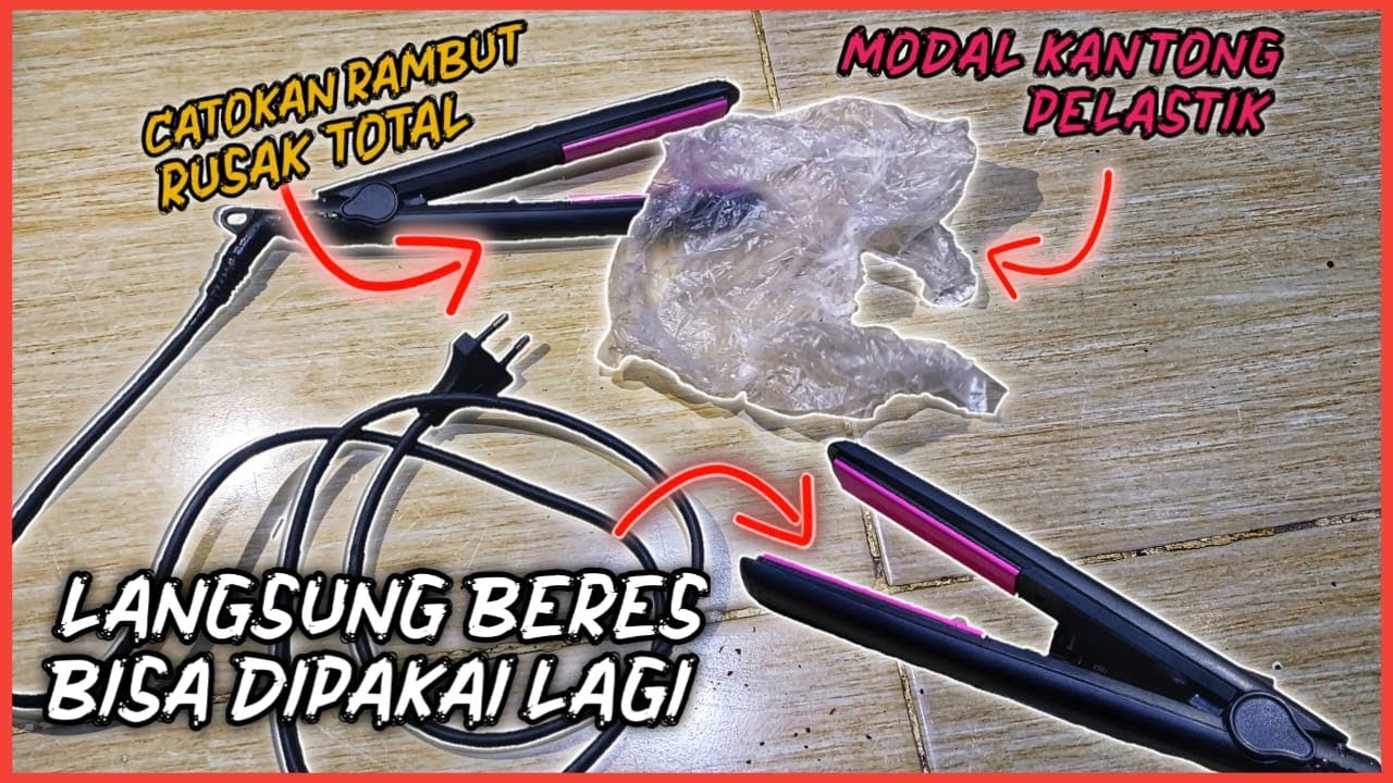 Catokan rambut mati total