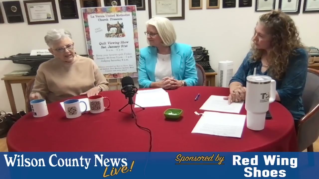 Quilt Show in La Vernia – telling stories of the past  – WCN Live #275
