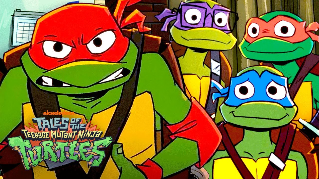 TMNT Raph vs. Sewer Lair FLOOD! 🌊 | Full Scene | Tales of the TMNT (2024)
