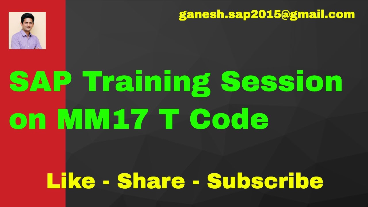 SAP Material  Mass Maintenance with MM17 | MASS | SAP MM Interview Content for self preparation