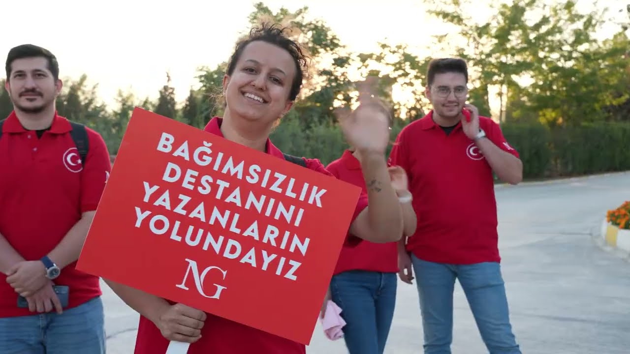 NG Grubu Kocatepe Zafer Yürüyüşü’nde!