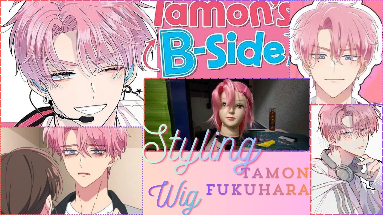 Styling Tamon Fukuhara Wig