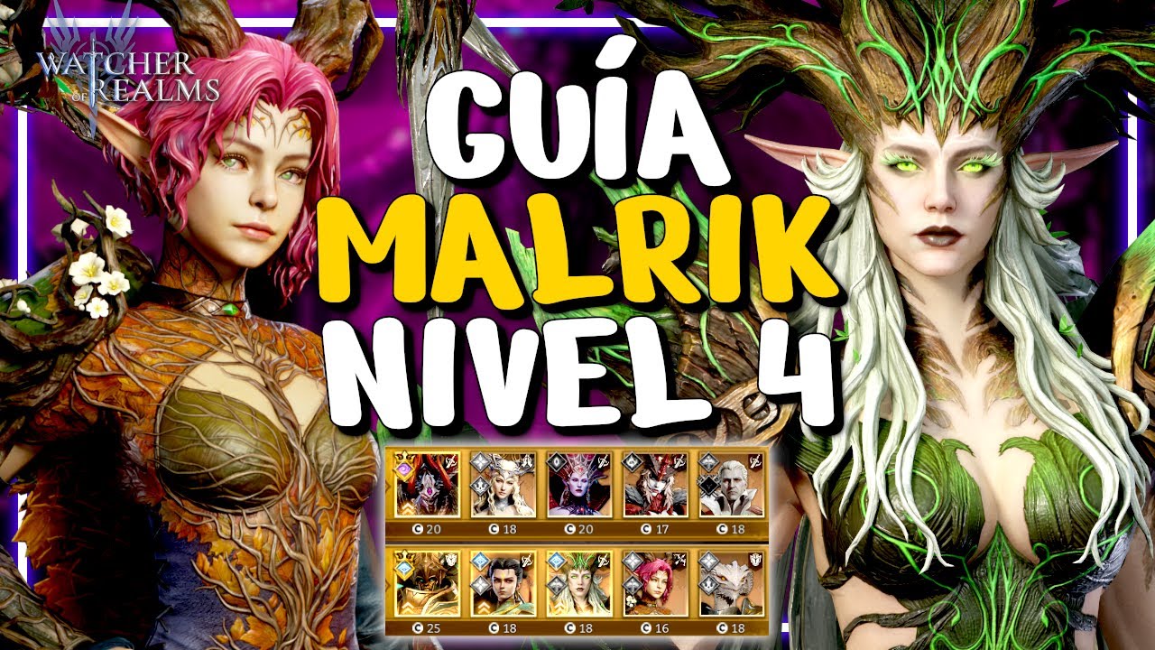 Guía Salones de Malrik Nivel 4! #WoR en Español