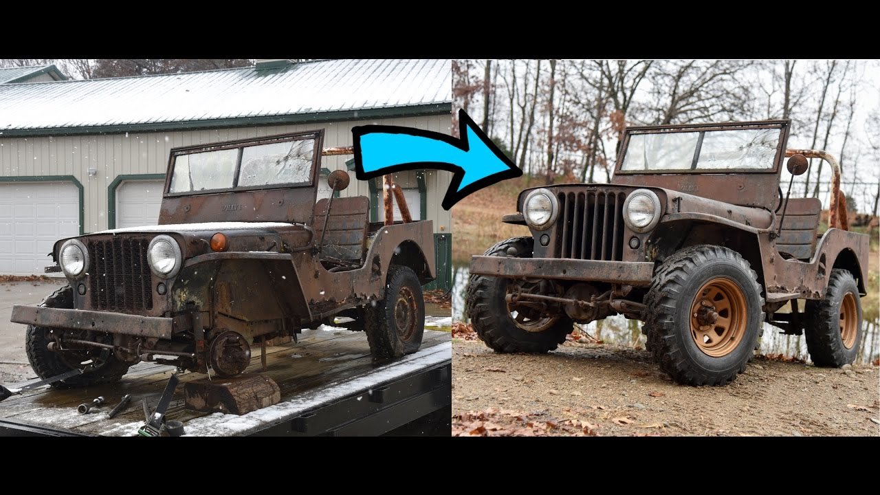 Reviving a dead Willys Jeep CJ2A