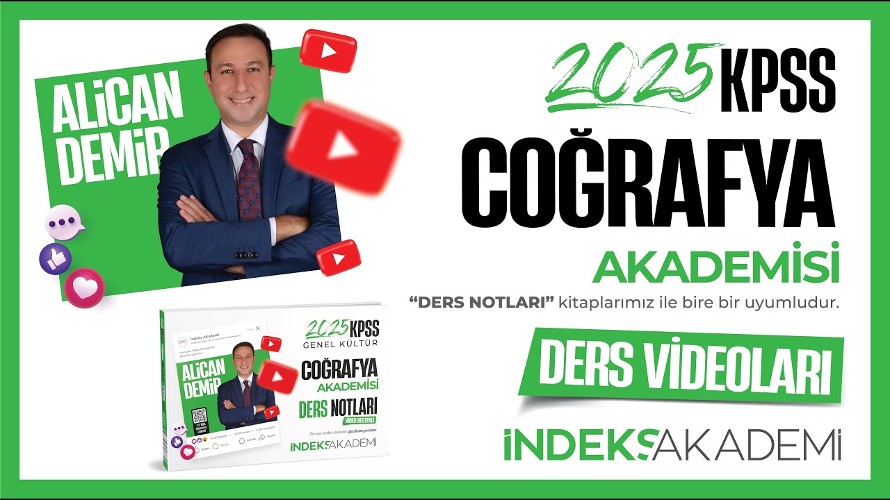 2025 KPSS -Soru Çözümü :3 Türkiye'nin Yerşekilleri - Alican DEMİR
