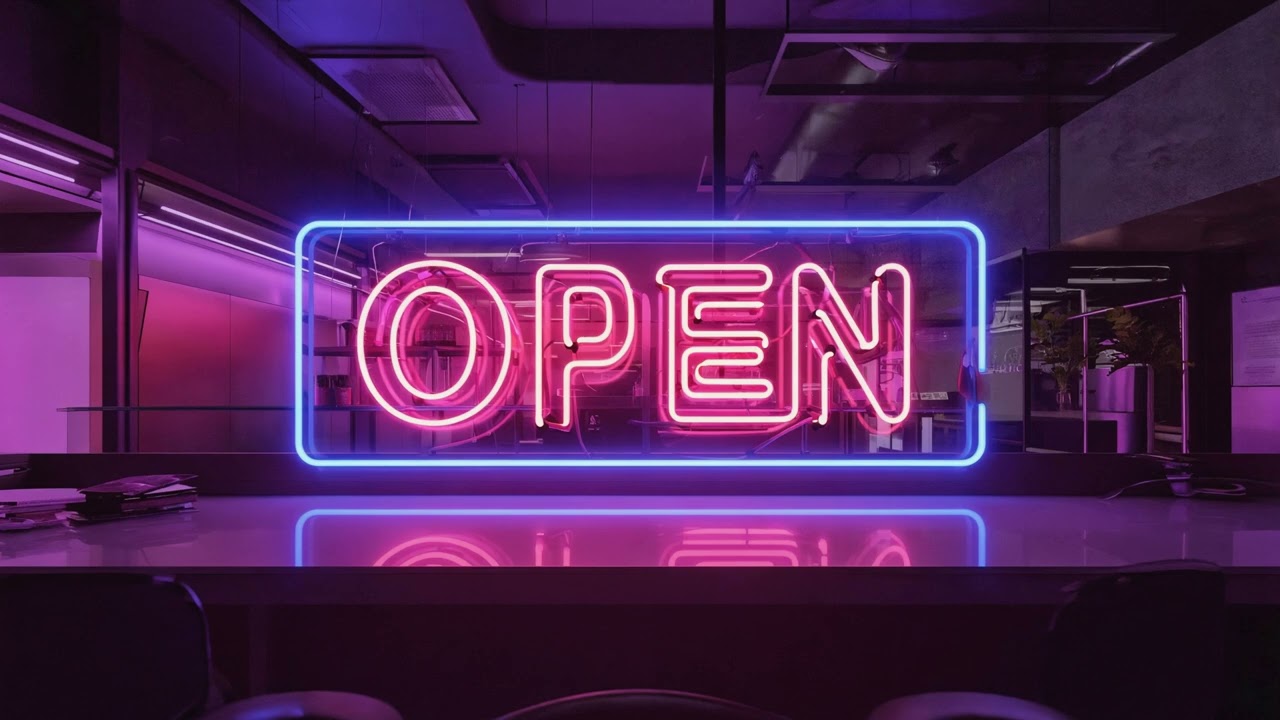 🎵 Open sign glowing | English Pop Songs 2025 | New Music