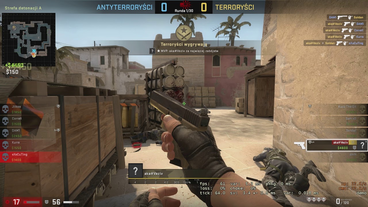 CS GO: EMPEROR VEZIV AMAZING SPRAY CONTROL