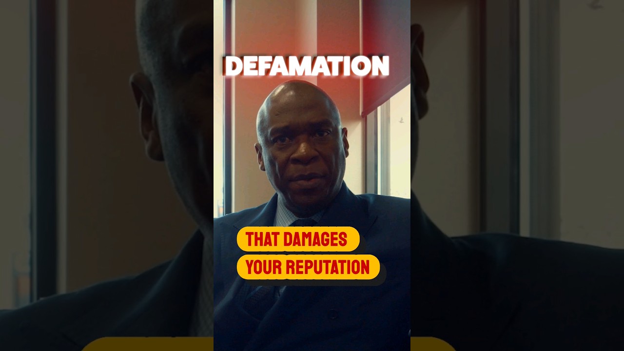 What happens when someone's lie about you damages your reputation? #defamationcase #libel #slander