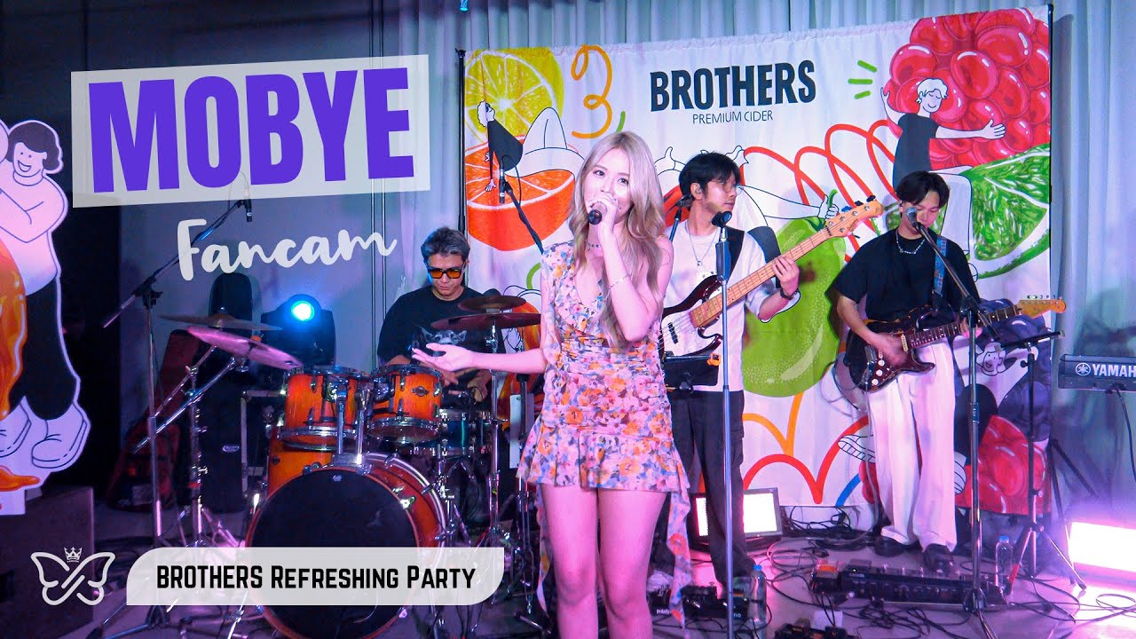 【4K】 250326 MOBYE │ Brothers Cider Refreshing Party at Unlockmen Space