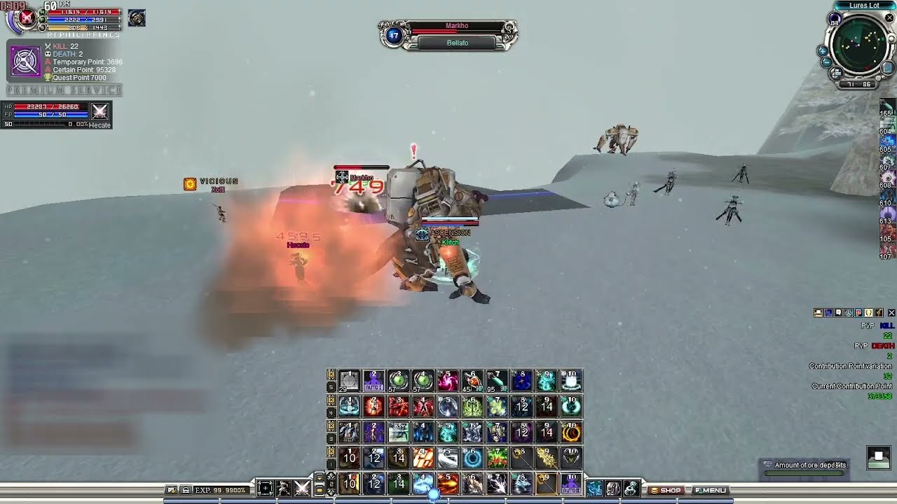 RF Philippines Hybrid Classic - Cora Summoner PVP Highlights - I