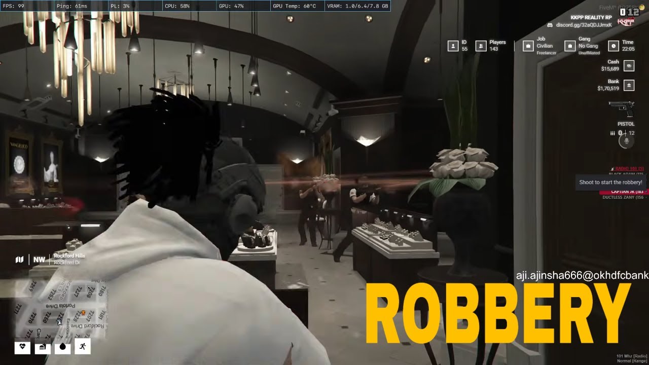SOME ROBBERY MOONJALS !!!! AGA SHAW NEXUS !!! #kkpp #roleplay #gta #gaming