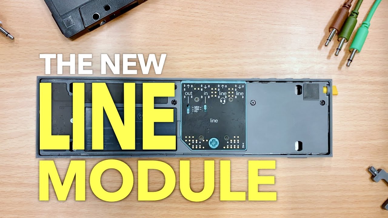 LINE - New OP-Z Module - Tutorial, Sampling, Unboxing