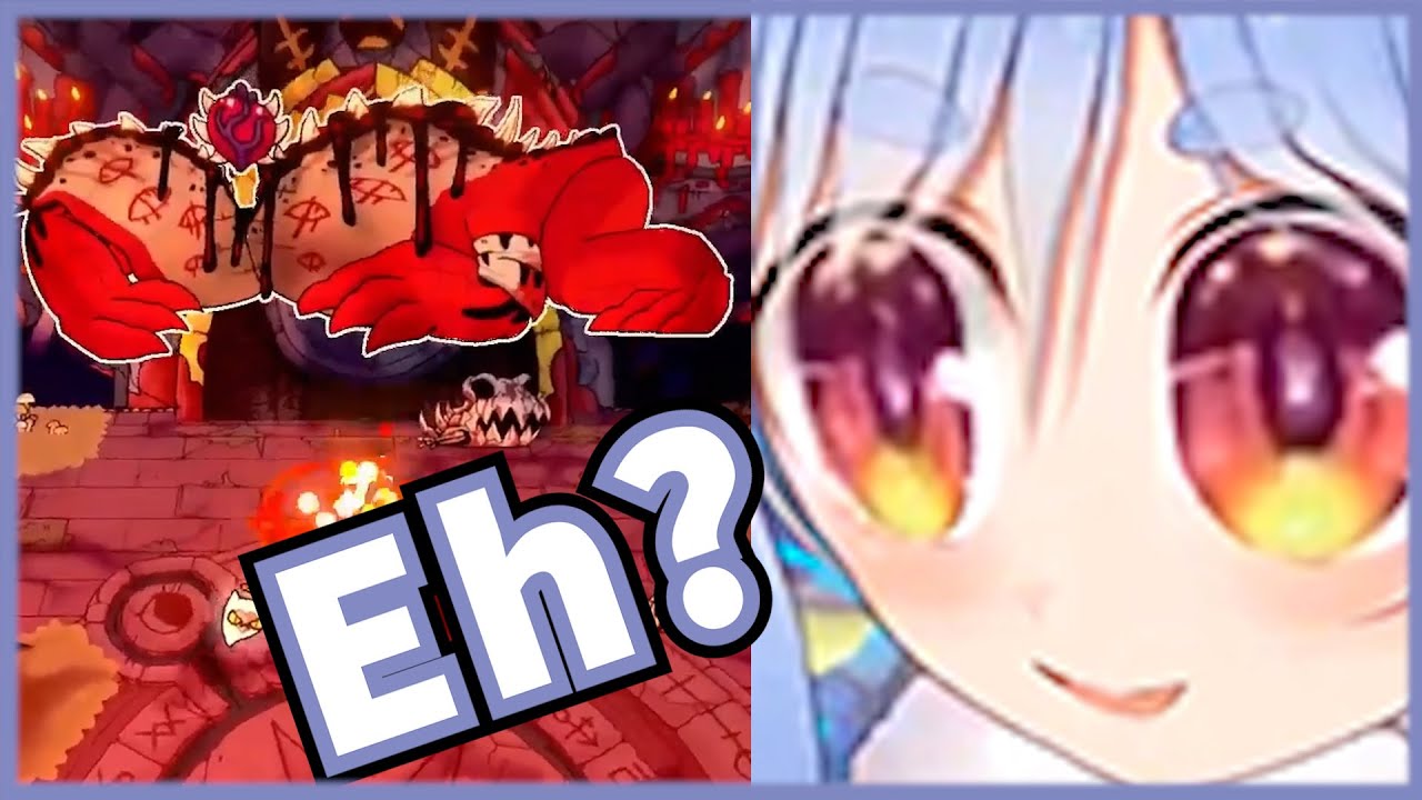 Pekora Couldn't Believe It When The Boss Bugged After Beating It【Hololive / Eng Sub】