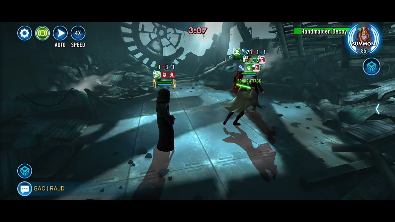 GA 3v3 SEE countering Queen Amidala. Stable counter!
