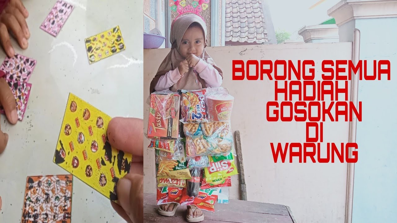 TRIK CARA BORONG HADIAH GOSOKAN DIWARUNG