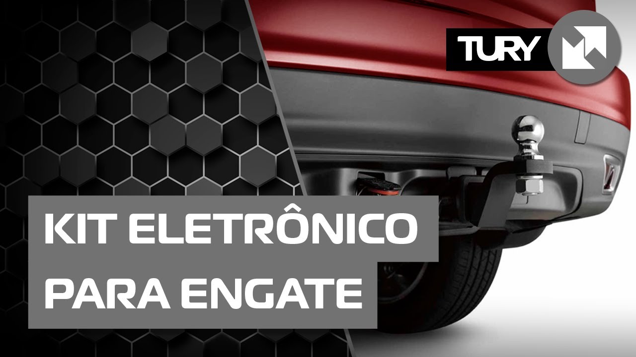 Kit Eletrônico para engates de reboque - CONNECT TURY